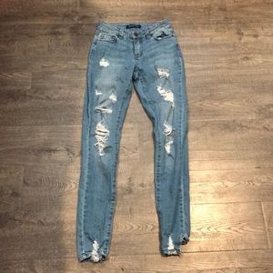 Blue Spice Jeans - Ripped Denim Jeans Blue Spice Jeans - Ripped Denim Jeans